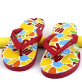 TwistedGeo Red Flip-Flops (Men)