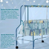 Baby Swing Cradle for Baby with Mosquito Net,