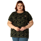 Neo Garments Green Cotton Regular Fit Womens T-Shirt ( Pack of 1 ) - None