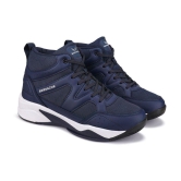 Bersache Sports Shoes Blue Mens Sports Running Shoes - None