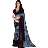 LEELAVATI - Multicolor Georgette Saree With Blouse Piece ( Pack of 1 ) - Multicolor