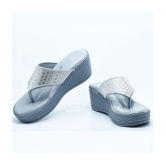 Dream Makers - Gray Women's Slip On Heels - None