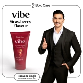 Bold Care Vibe Strawberry Personal Lubricant - Water Based, Skin Friendly, Silicone & Paraben Free, No Side Effects, 50 ml.-Bold Care Vibe Strawberry Personal Lubricant - Water Based, Skin Friend