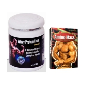 Dr. Chopra GG Amino Mass Capsule 10 no.s & Rikhi Whey Protein Extra Powder 200 gm Chocolate