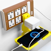 Red Extension Cord Holder with Phone Holder