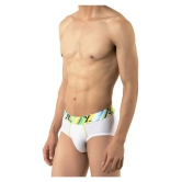 XYXX - White Modal Mens Briefs ( Pack of 1 ) - S