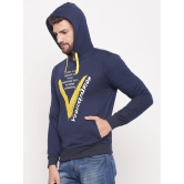 Lycos - Navy Fleece Regular Fit Men's Sweatshirt ( Pack of 1 ) - None