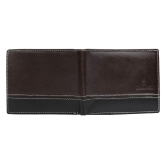 Leaderachi Genuine Leather RFID Protected Premium Oliver Black & Brown Wallet for Men(W618-BRNEW)