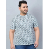 AUSTIVO Cotton Blend Regular Fit Printed Half Sleeves Mens T-Shirt - Multicolor ( Pack of 1 ) - None