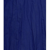 Sttoffa - Blue Cotton Women''s Broomstick Skirt ( Pack of 1 ) - 38