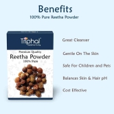 Reetha Powder – Soapnut Powder - Sapindus Mukorossi | Natural Cleanser & Hair Growth Booster