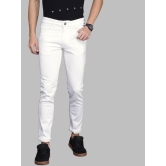 x20 - White Denim Skinny Fit Men's Jeans ( Pack of 1 ) - None