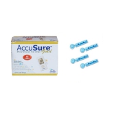 ACCUSURE GOLD 50 STRIPS ONLY & 100 lancets Expiry March 2024