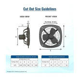 My Chetan 300 Metal Exhaust Fan Exhaust Fan Multicolor