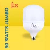 UBX 50 Watt B22D LED Bulb, High Wattage Jumbo Led Bulb 50W Cool Day Light (White, Pack of 1)