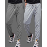 Septem Multicolor Cotton Blend Mens Trackpants ( Pack of 2 ) - None