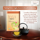 1868 by Tata Tea Paan Cardamom | 100g | Paan Flavoured Tea | Green Tea with sweet mix flavours and cardamom