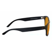 Black Round Men Sunglasses (PC001OR18|54)