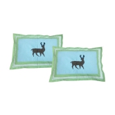 Hugs'n'Rugs Pack of 2 Multi Pillow Cover - Multi