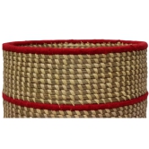 Tisser Handwoven Laundry Basket Sabai grass