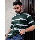 Stripes Dark Green T-Shirt-L / Dark Green