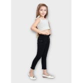 ICONIC ME- Kids Girls High Quality Premium Black Denim Jeans - None