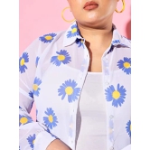 FUNDAY FASHION Women Floral Print Oversized Casual Shirt