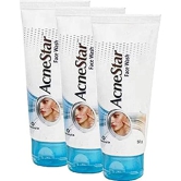 Mankind Acnestar Unisex Face Wash - (50 Gr 3 Pc)