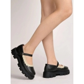 Stylestry Black Womens Casual Ballerinas - None