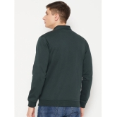 UNIBERRY Cotton Blend High Neck Mens Sweatshirt - Olive ( Pack of 1 ) - None