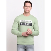 Rodamo  Men Green Printed Sweatshirt