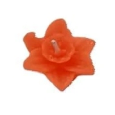 Decoration Flower Candles Pack of 8