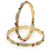 Sukkhi Multicolor Bangle Set ( Pack of 2 ) - None