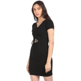 Sugr - Polyester Black Women's Shift dress ( Pack of 1 ) - None