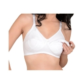 Softskin Poly Cotton Everyday Bra - White - 40B