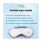 Nature Sure Large Herbal Eye Mask for Digital Eye Strain in Men & Women - 1 Pack