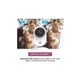 BioEnable C100 Smart WiFi Camera with Remote Monitoring, Day-Night Mode, Advanced Motion Detection, Micro SD Card Slot, Live Streaming, 2 Way Audio, Works with Android and iOS Smartphones