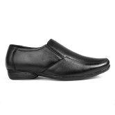 BXXY Men's Black Leather Office Wear Formal Shoes 7