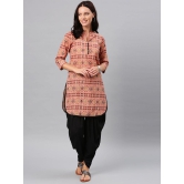 Alena Viscose Kurti With Salwar - Stitched Suit - M