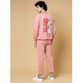 Rigo Peach Cotton Regular Fit Mens Tracksuit ( Pack of 1 ) - None