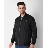 4B Nylon Mens Windcheater Jacket - Black ( Pack of 1 ) - None