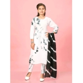 Aarika White Cotton Girls Kurti ( Pack of 1 ) - None