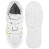 Shoetopia White Womens Sneakers - None