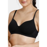 Zivame Padded Non Wired 3/4th Coverage T-Shirt Bra- ZI1137-36C / Nude
