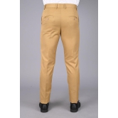 MANCREW - Yellow Viscose Slim - Fit Men's Formal Pants ( Pack of 1 ) - None