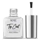 RENEE Top Coat Nail Enamel, Quick Drying, Long Lasting, Chip resisting Formula ,10 Ml