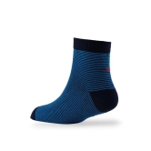 Men Pack Of 2 Striped Cotton Above Ankle Length Socks