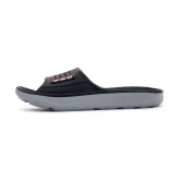 KHADIM - Black Rubber Slide Flip flop - None