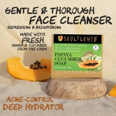 Acne Control Papaya Cucumber Soap