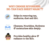 De-Tan Face Sheet Mask (Potato & Papaya)